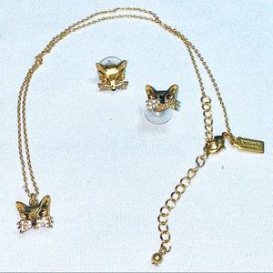 Kate Spade Fox Jewelry SET